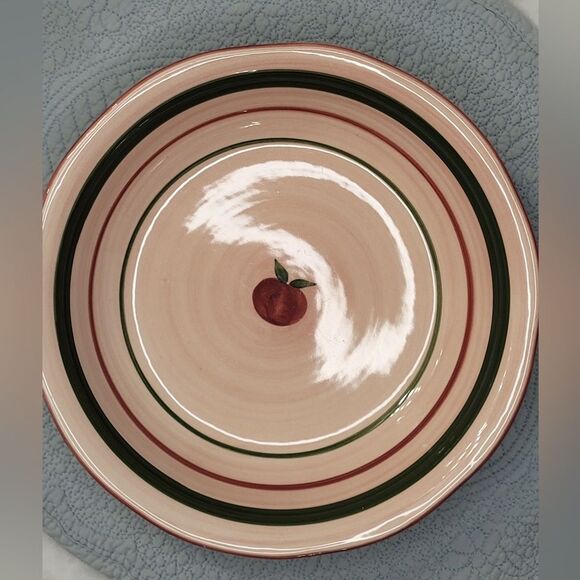 Franciscan APPLE PIE Coupe Soup Pasta Bowl Serving - 8 3/4 Inches - Picture 3 of 5